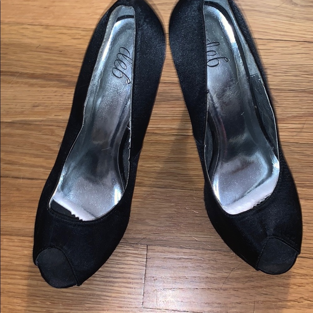 Deb open toe high heels